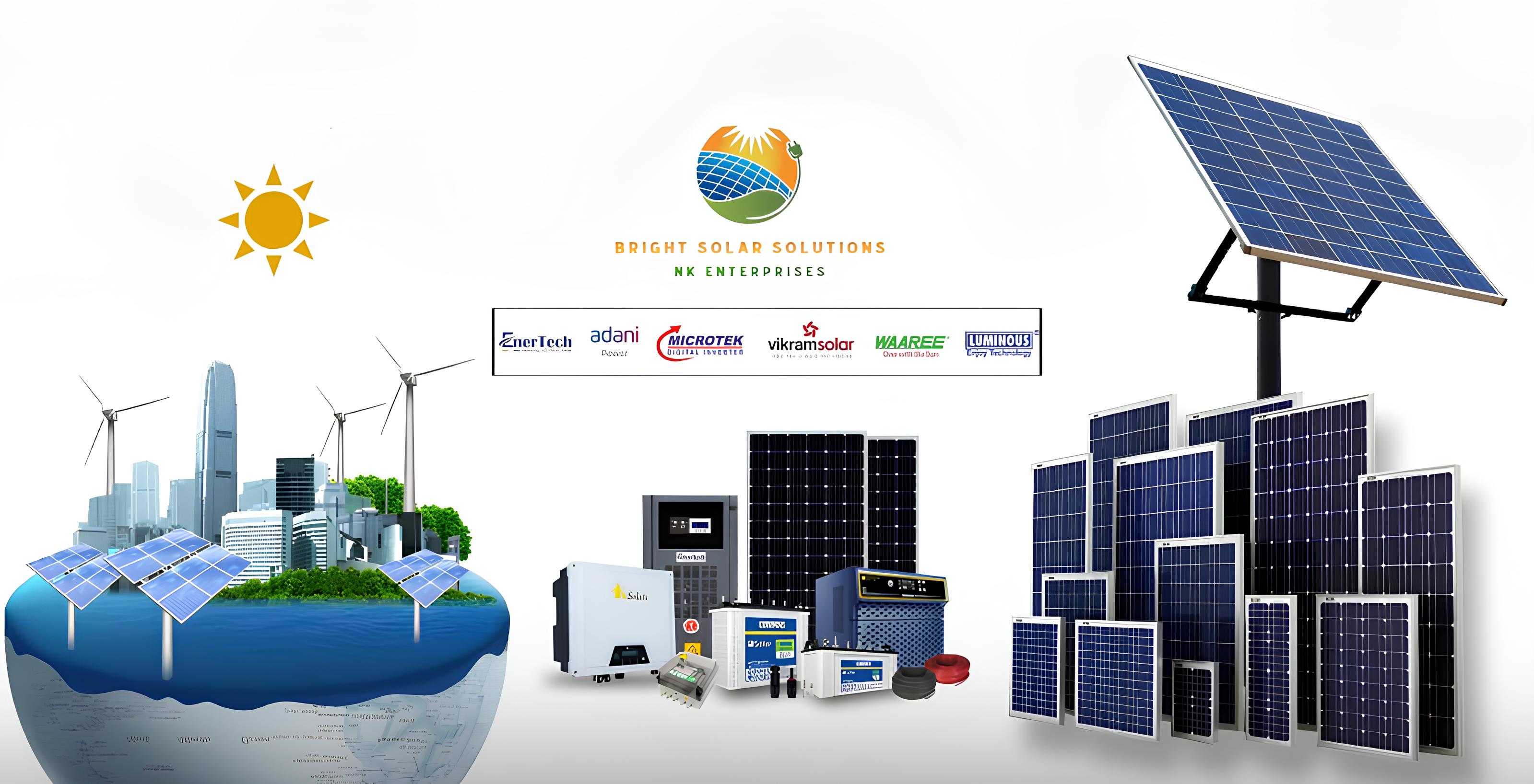 Solar panel installation at Bright Solar Solutions